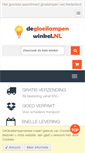 Mobile Screenshot of degloeilampenwinkel.nl
